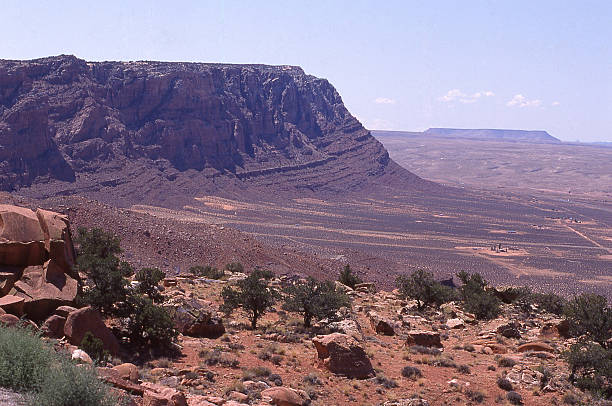 istock Geological Anticline outcrops cliffs and desert near Bitter Springs Arizona 479040384