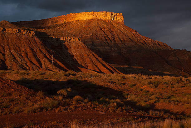 Hurricane Mesa Sunset Glow Virgin Utah