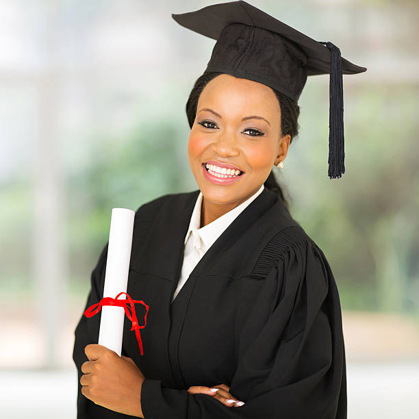 istock female african university graduate looking at the camera 479047524