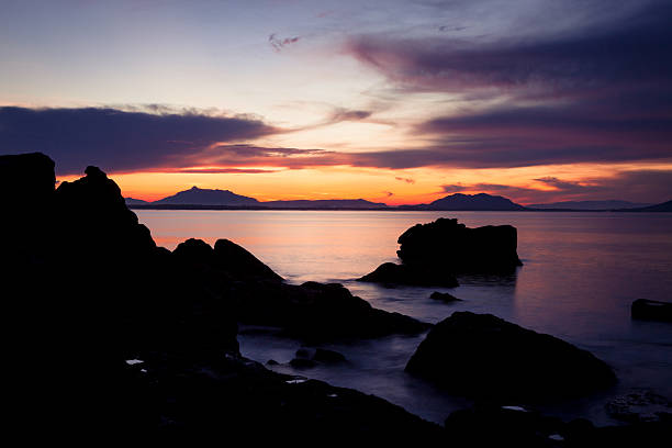 istock Rock silhouettes and vivid sunset 479047990
