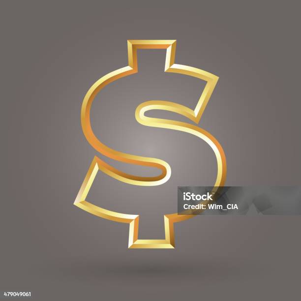 Gold Simbal Gold Symbol Stock Illustration - Download Image Now - Award ...