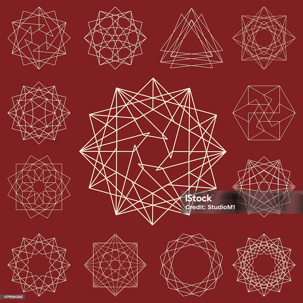 Multi Element Graphic Example Graphic Elements Stock Illustration - Download Image Now - Abstract ...