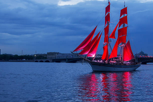 istock Scarlet Sails celebration in St Petersburg. 479069766