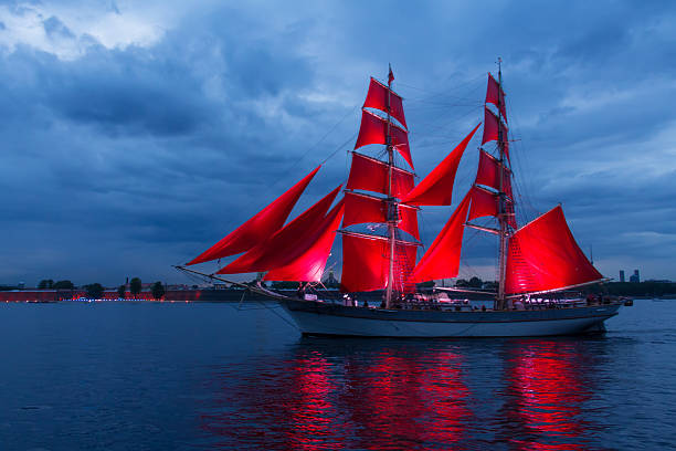 istock Scarlet Sails celebration in St Petersburg. 479069768