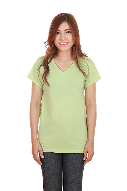 istock young beautiful female with blank t-shirt 479069962