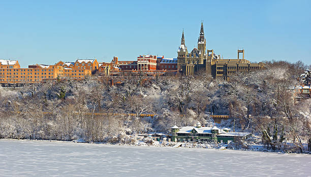 istock Winter at Georgetown suburb of Washington DC. 479076768