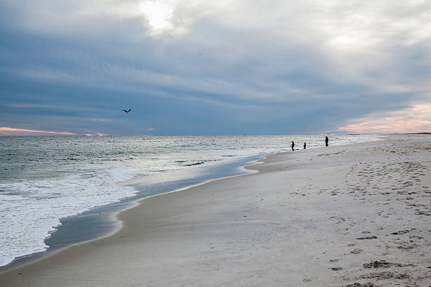 istock Three people family at the Jones Beach 479076905