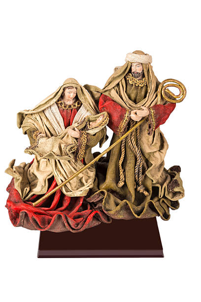 istock Christmas nativity set isolated 479077040