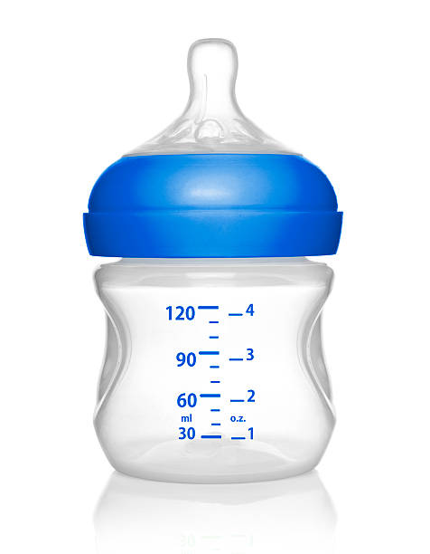 istock Baby bottle for milk. 479081836