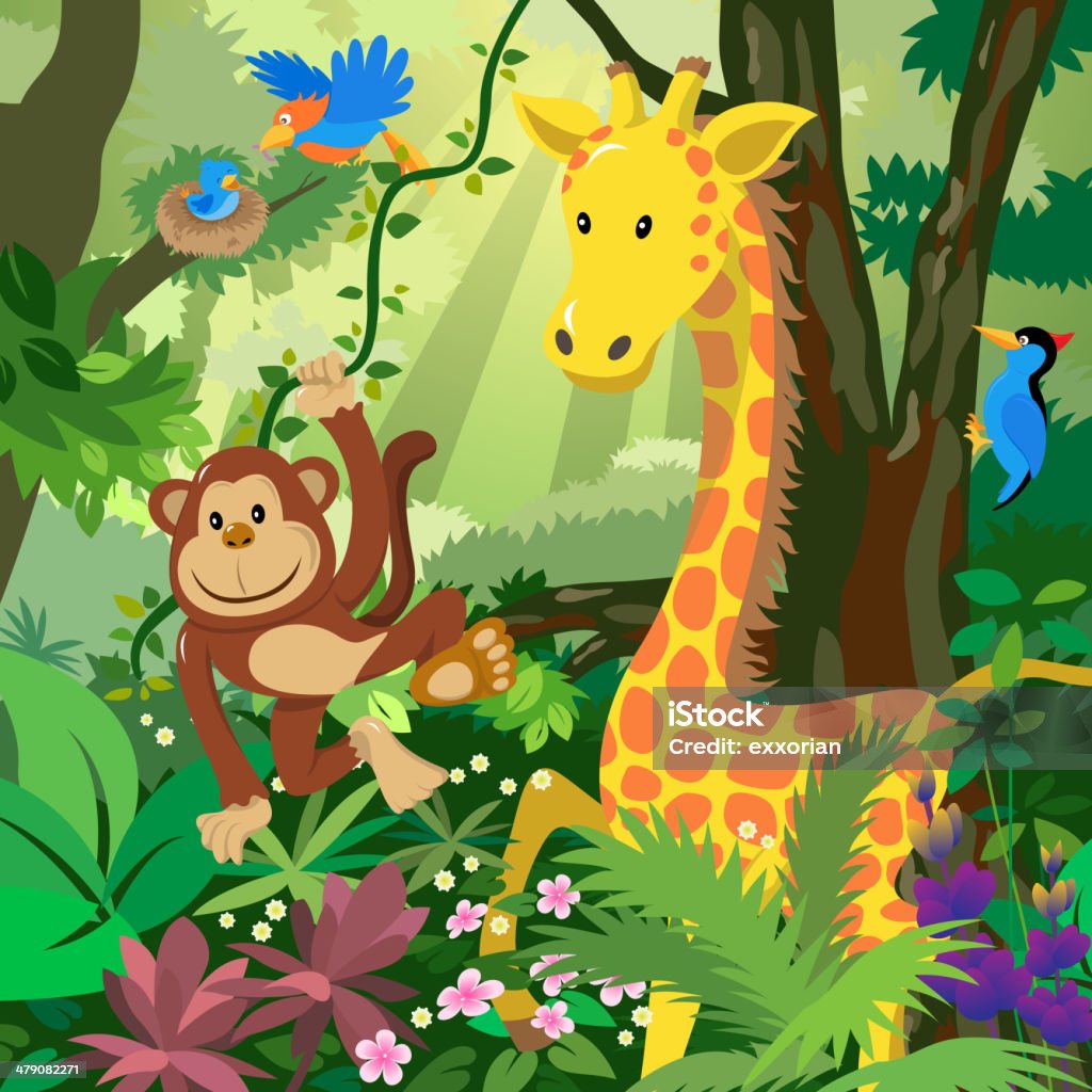 Ilustración de Animales De Dibujos Animados En La Selva y más Vectores Libres de Derechos de Región del Amazonas - Región del Amazonas, Selva Tropical Amazónica, Animal - iStock Ilustración de Animales De Dibujos Animados En La Selva y más Vectores Libres de Derechos de Región del Amazonas - Región del Amazonas, Selva Tropical Amazónica, Animal - iStock