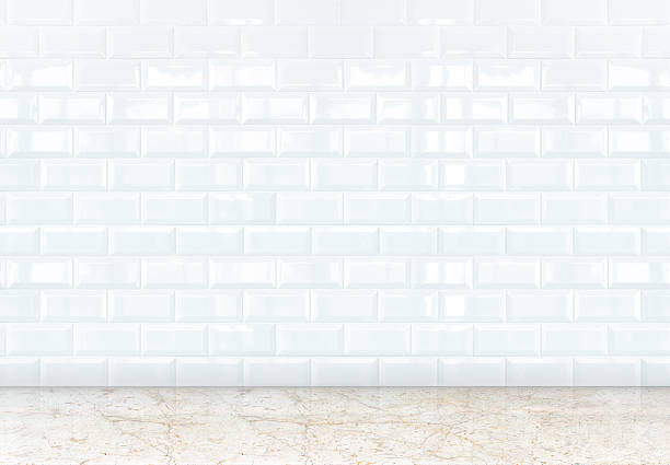 istock empty perspective room with white ceramic tiles wall and marble 479084016