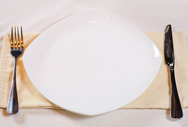 istock High Angle of Place Setting with White Plate 479088554