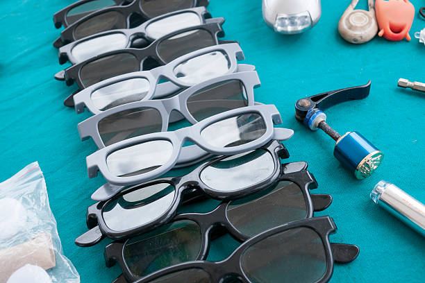 istock 3d-glasses and sunglasses at a flea market 479089944