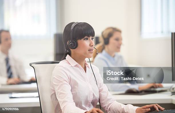 Call Center Stock Photo - Download Image Now - Support, Administrator, Customer