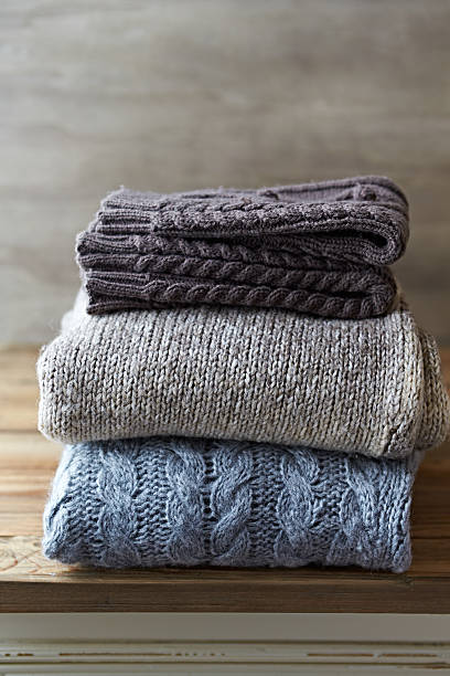 istock Still Life with Wool Sweaters and Leg Warmers 479092069