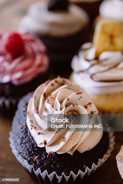 Cupcakes Variety Stock Photo - Download Image Now - Bacon, Baked, Banana