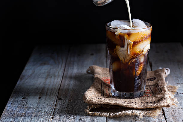istock Iced coffee in a tall glass 479094800