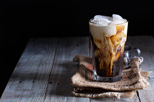 istock Iced coffee in a tall glass 479094808