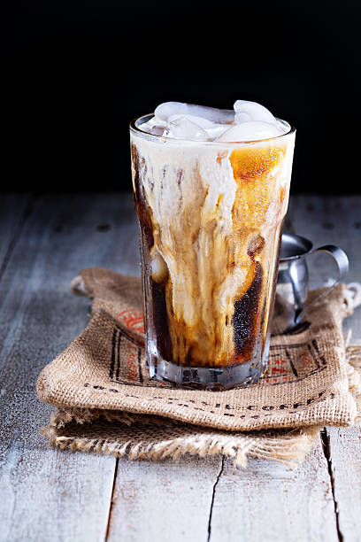 istock Iced coffee in a tall glass 479094810