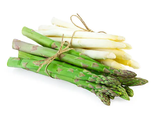 Photo of Asparagus Green and White