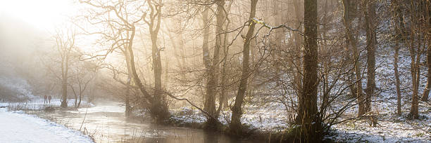 istock Stunning Winter panoramic landscape snow covered countryside wit 479100262