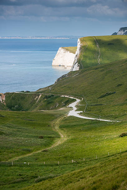 istock White cliffs in Jurassic Coast beach in Dorset, UK 479100356