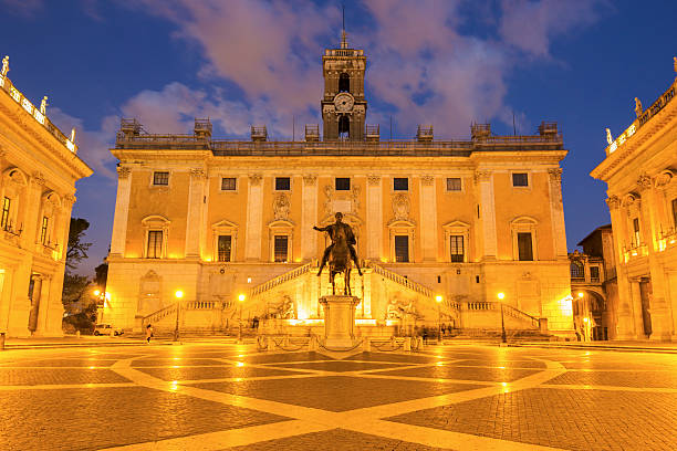 istock Piazza del Campidoglio in Rome, Italy 479104098