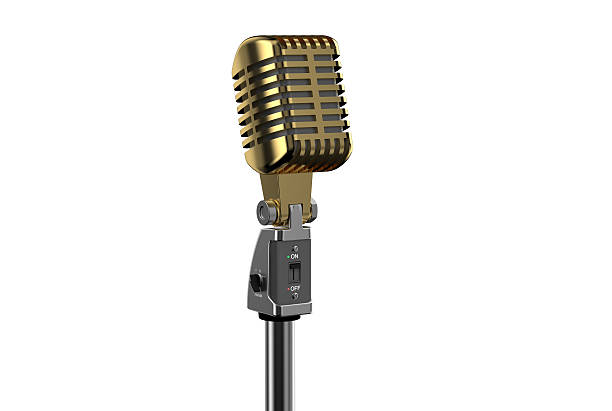 istock golden vintage microphone 479111590