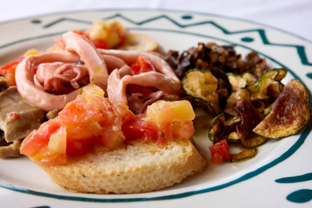 Bruschetta and Octopus