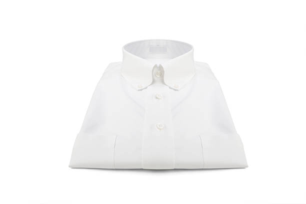 Dress shirt isolated on white.