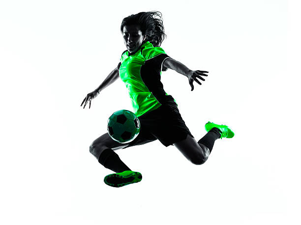 istock woman soccer player isolated silhouette 479115402