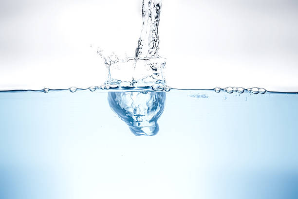 istock Blue water wave and bubbles to clean drinking water. 479115962