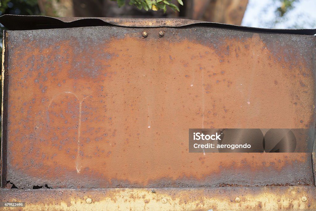 rusty metal panel Abstract Stock Photo