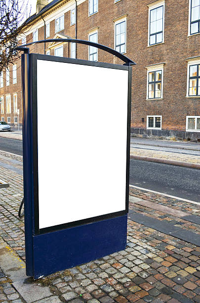 istock Empty billboard in city center 479122533