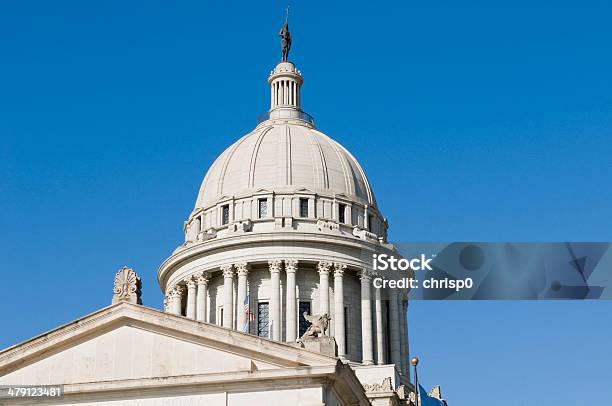 Capitolio Del Estado De Oklahoma Foto de stock y más banco de imágenes de Capitolio estatal - Capitolio estatal, Oklahoma, Arquitectura exterior