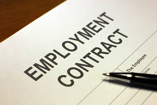 istock Contract between Employee and Employer 479134406