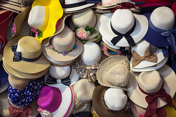 istock Pile of straw hats 479138214