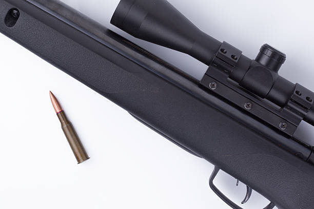 istock Close-up of riffle with bullets 479142008