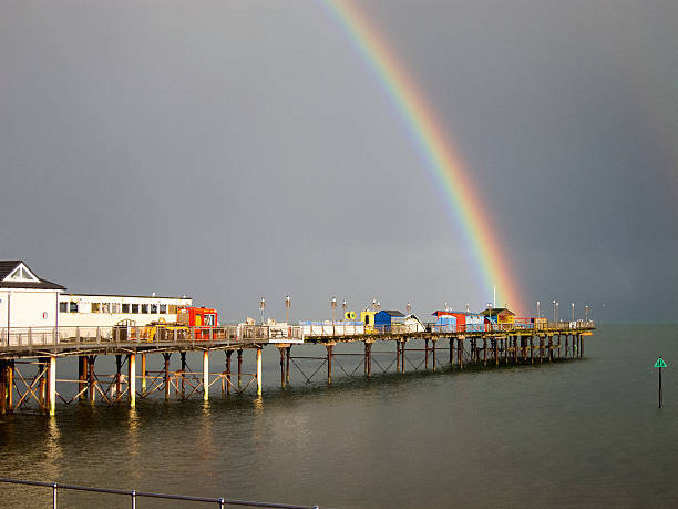 istock Rainbow at the End of Teignmouth Pier. 479147825