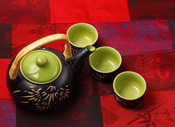 Asian tea set