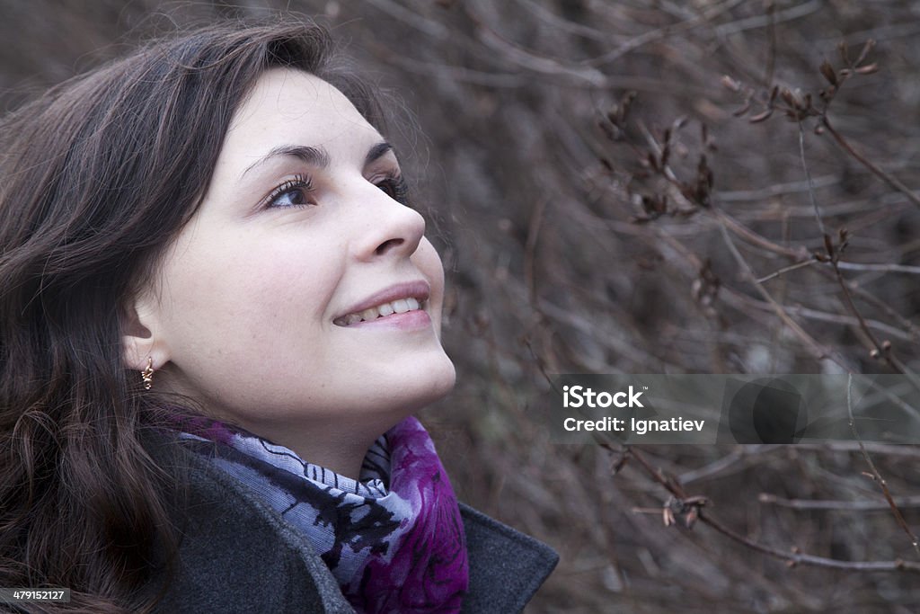 Счастливая женщина - Стоковые фото Большой город роялти-фри