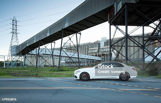 Mercedesamg C63 S Stock Photo - Download Image Now - 2015, Abandoned, Car