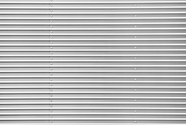 Metal sheet with bolts
