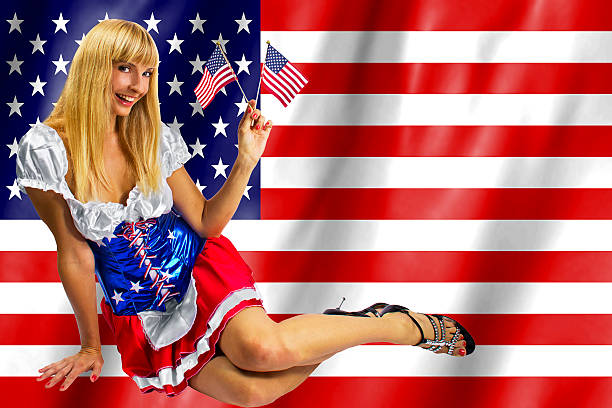 istock 4th of July Girls 479155212