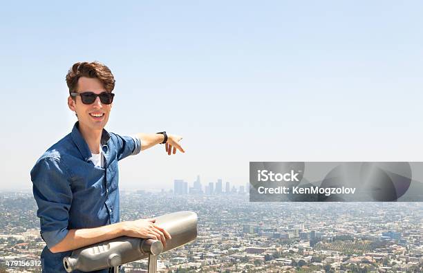 Tourist In Los Angeles Stock Photo - Download Image Now - North Hollywood, 2015, California