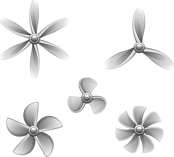 propeller satz - propeller stock-grafiken, -clipart, -cartoons und -symbole