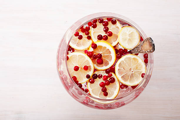 istock Cranberry lemon iced detox water 479156962