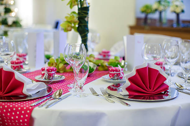 istock Elegant table set  for wedding or event party 479158899