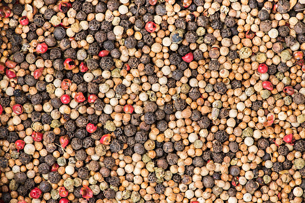 istock Close up selection of various pepper types 479158918