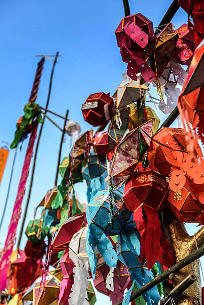 istock Paper lanterns at Thai temple 479159105